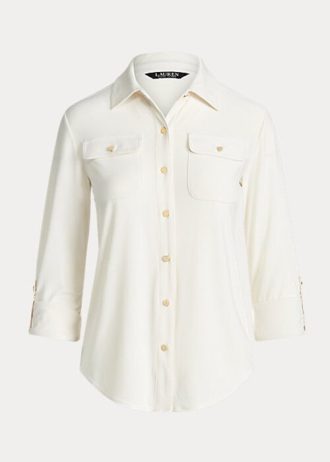 Krémové dámské strečové dresy Ralph Lauren Krémové dámské strečové dresy Ralph Lauren