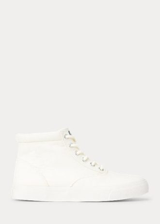 Krémové dámské vysoké tenisky Ralph Lauren Bryn Krémové dámské vysoké tenisky Ralph Lauren Bryn