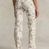Květinové dámské džíny Ralph Lauren s květinovým potiskem Jenn Flare Květinové dámské džíny Ralph Lauren s květinovým potiskem Jenn Flare
