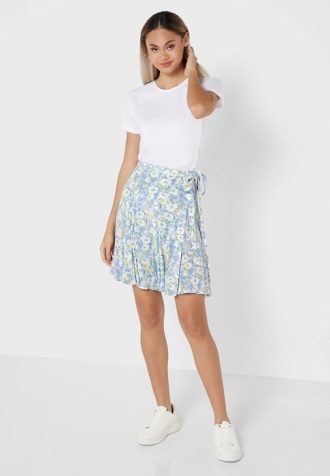 Květinové dámské midi sukně Ralph Lauren s květinovým potiskem Květinové dámské midi sukně Ralph Lauren s květinovým potiskem