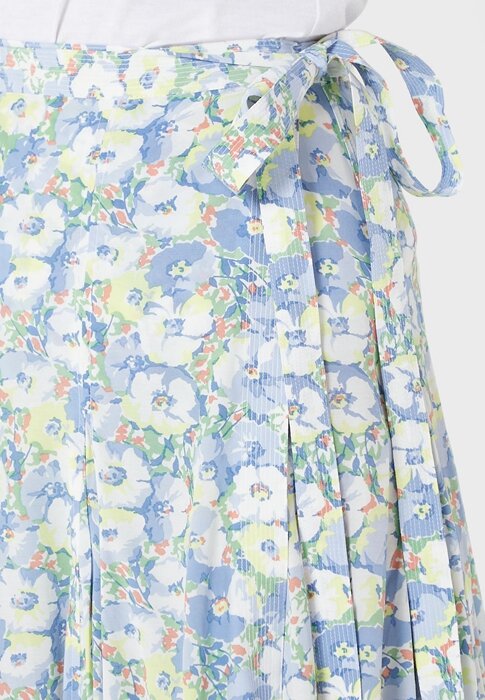 Květinové dámské midi sukně Ralph Lauren s květinovým potiskem Květinové dámské midi sukně Ralph Lauren s květinovým potiskem