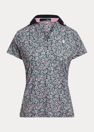 Květinové dámské polokošile Jersey Ralph Lauren přizpůsobené střihu