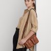 Lauren Tan Dámské kabelky Ralph Lauren s hřebínky střední Noa Crossbody