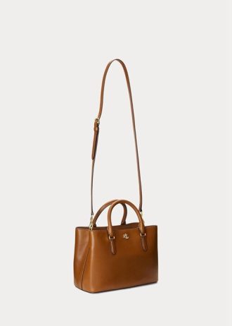 Lauren Tan Dámské kožené tašky Ralph Lauren Small Marcy Satchel Bags