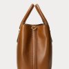 Lauren Tan Dámské kožené tašky Ralph Lauren Small Marcy Satchel Bags