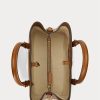 Lauren Tan Dámské kožené tašky Ralph Lauren Small Marcy Satchel Bags