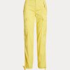 Žluté dámské kotníkové kalhoty Ralph Lauren Featherweight Twill Cargo Žluté dámské kotníkové kalhoty Ralph Lauren Featherweight Twill Cargo