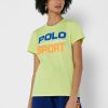 Žlutá dámská polo trička Ralph Lauren Žlutá dámská polo trička Ralph Lauren