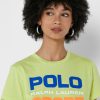 Žlutá dámská polo trička Ralph Lauren Žlutá dámská polo trička Ralph Lauren