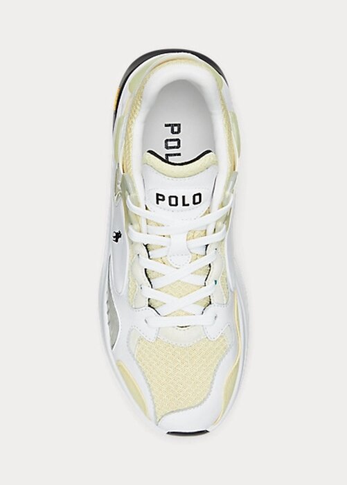 Žluté dámské tenisky Ralph Lauren Logo Tech Žluté dámské tenisky Ralph Lauren Logo Tech