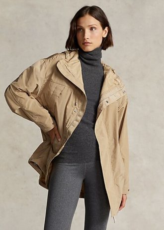 Žlutá dámská voděodpudivá Ripstop větrovka Ralph Lauren
