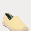 Žlutá pánská espadrilka z praného plátna Ralph Lauren Cevio Žlutá pánská espadrilka z praného plátna Ralph Lauren Cevio