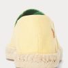 Žlutá pánská espadrilka z praného plátna Ralph Lauren Cevio Žlutá pánská espadrilka z praného plátna Ralph Lauren Cevio