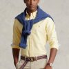 Žluté pánské košile Oxford Slim Fit Ralph Lauren