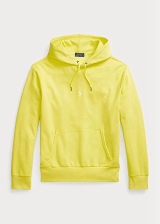 Žlutá pánská mikina Ralph Lauren s dvojitým úpletem