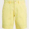 Žluté pánské šortky Ralph Lauren Stretch Straight Fit Chino