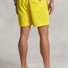 Žluté pánské šortky Ralph Lauren Traveler Swimming Trunk Žluté pánské šortky Ralph Lauren Traveler Swimming Trunk