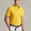 Žluté pánské polokošile Slim Fit Mesh Ralph Lauren Custom