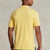 Žluté pánské polokošile Slim Fit Mesh Ralph Lauren Custom