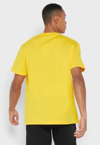 Žlutá pánská trička Ralph Lauren Logo Crew Neck