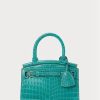 Mint Dámská kabelka Ralph Lauren Alligator Mini Rl50