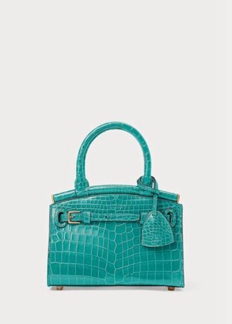 Mint Dámská kabelka Ralph Lauren Alligator Mini Rl50