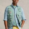 Mint Pánská užitková vesta Ralph Lauren Chino
