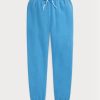 Modré dámské atletické kalhoty Ralph Lauren Fleece