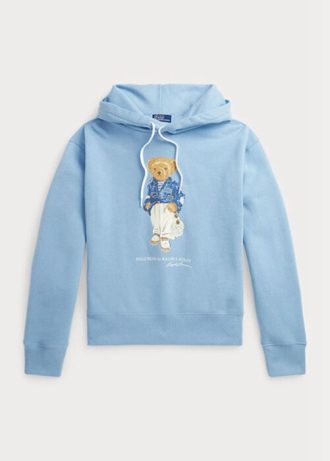 Modrá dámská fleecová mikina Ralph Lauren Polo Bear Modrá dámská fleecová mikina Ralph Lauren Polo Bear