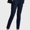 Modré dámské kalhoty Ralph Lauren Tailored Modré dámské kalhoty Ralph Lauren Tailored