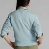 Modré dámské mikiny Ralph Lauren Logo French Terry Crewneck Modré dámské mikiny Ralph Lauren Logo French Terry Crewneck