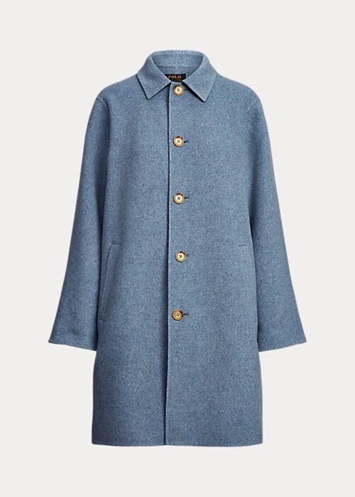 Modré dámské oversize dvoulícní autokabáty Ralph Lauren Modré dámské oversize dvoulícní autokabáty Ralph Lauren