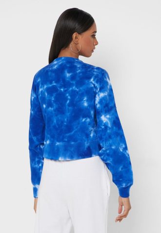 Modré dámské pletené mikiny Ralph Lauren Crew Neck Modré dámské pletené mikiny Ralph Lauren Crew Neck
