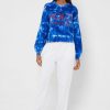 Modré dámské pletené mikiny Ralph Lauren Crew Neck