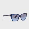 Modré dámské sluneční brýle Ralph Lauren 0Ra5274 Wayfarer