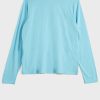 Modrá dámská trička Ralph Lauren Crew Neck Modrá dámská trička Ralph Lauren Crew Neck