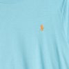 Modrá dámská trička Ralph Lauren Crew Neck Modrá dámská trička Ralph Lauren Crew Neck