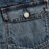 Modré pánské bundy Ralph Lauren Overdale Indigo Denim Trucker