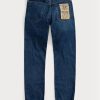 Modré pánské džíny Ralph Lauren Slim Fit Eastridge Selvedge