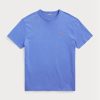 Modrá pánská dresová trička Ralph Lauren Classic Fit těžké váhy Modrá pánská dresová trička Ralph Lauren Classic Fit těžké váhy