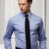 Modré pánské formální košile Ralph Lauren End-on-end