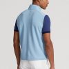 Modrá pánská hybridní mockneck vesta Ralph Lauren Modrá pánská hybridní mockneck vesta Ralph Lauren