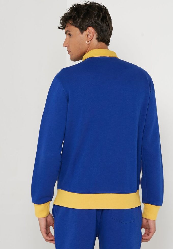 Modrá pánská mikina Ralph Lauren Essential