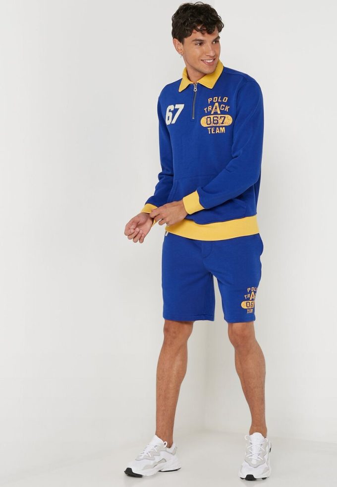 Modrá pánská mikina Ralph Lauren Essential