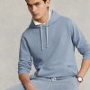 Modrá pánská mikina s kapucí Ralph Lauren z organické bavlny