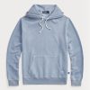 Modrá pánská mikina s kapucí Ralph Lauren z organické bavlny