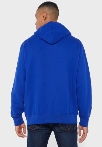 Modrá pánská mikina s logem Ralph Lauren