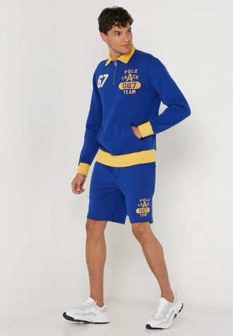 Modré pánské šortky Ralph Lauren Essential