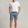 Modré pánské šortky Ralph Lauren Stretch Slim Fit Chino