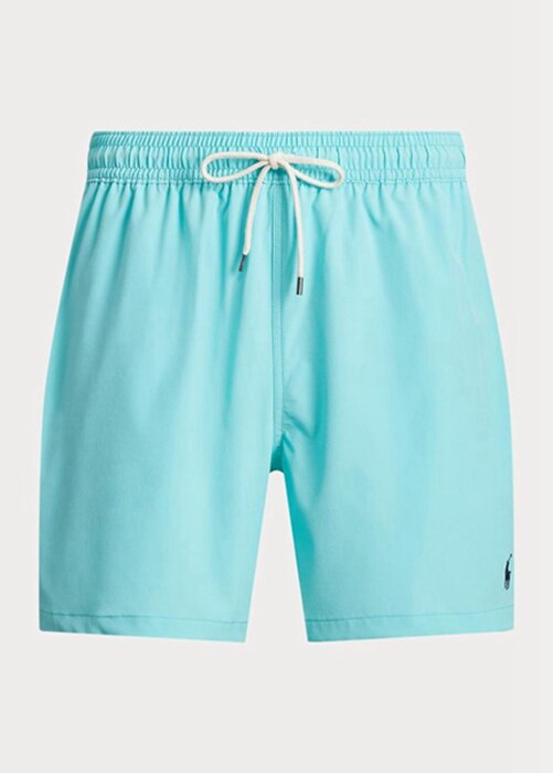 Modré pánské šortky Ralph Lauren Traveler Swimming Trunk Modré pánské šortky Ralph Lauren Traveler Swimming Trunk